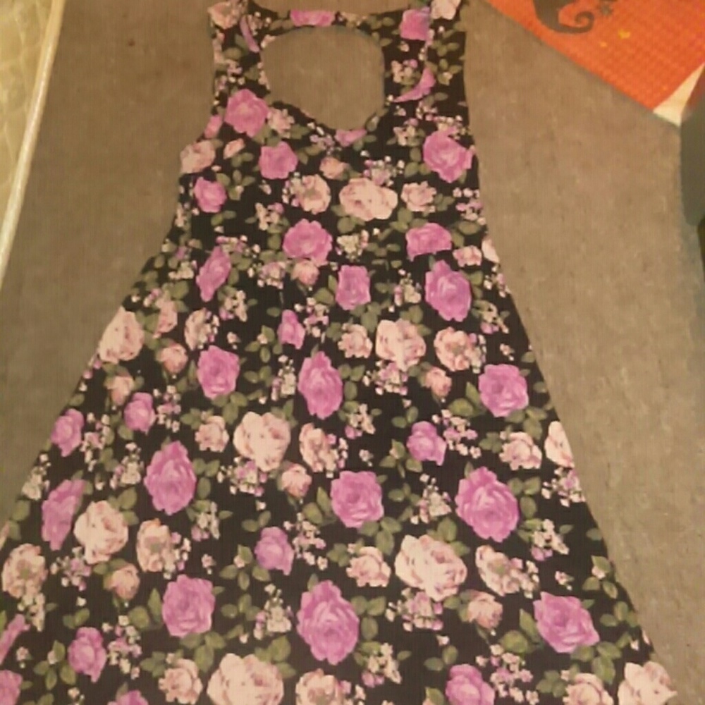 Open back cute dress